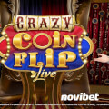 Σαββατοκύριακο με Crazy Coin Flip στo live casino της Novibet